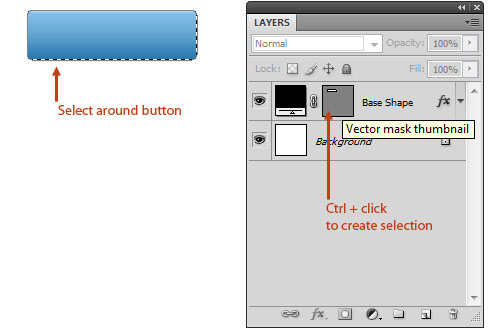 Photoshop制作一个简单又时尚的UI按扭,PS教程,图老师教程网