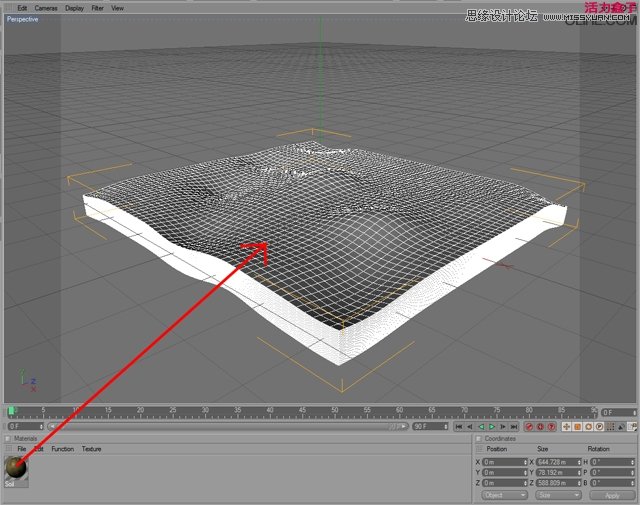 Cinema 4D 绘制3D草坪