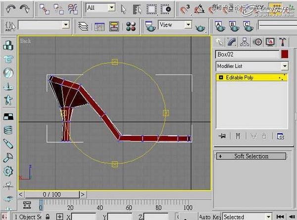 3ds Max教程:制作精美可爱的高跟鞋