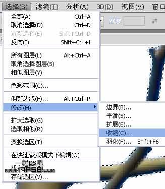 Photoshop使用通道和计算命令给树枝抠图,PS教程,图老师教程网