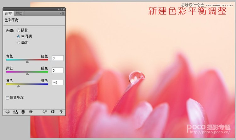 Photoshop简单调出唯美的微距花卉作品,PS教程,图老师教程网