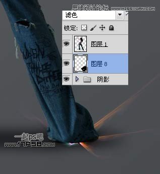 Photoshop合成动感光电舞女设计教程,PS教程,图老师教程网