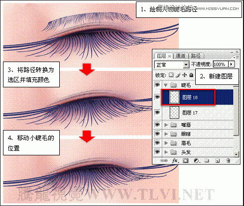 Photoshop详细解析卡通画的设计与绘制流程,PS教程,图老师教程网