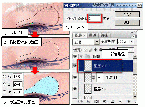 Photoshop详细解析卡通画的设计与绘制流程,PS教程,图老师教程网