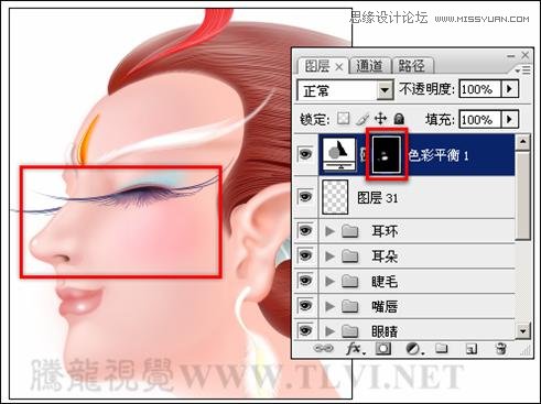 Photoshop详细解析卡通画的设计与绘制流程,PS教程,图老师教程网