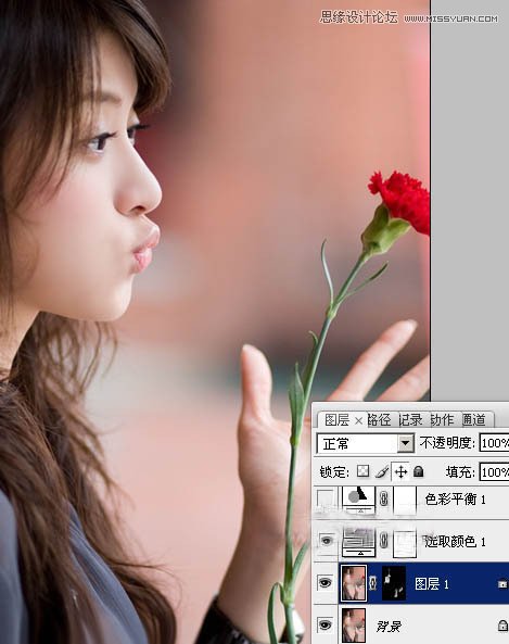 Photoshop调出柔美的日系黄色调,PS教程,图老师教程网