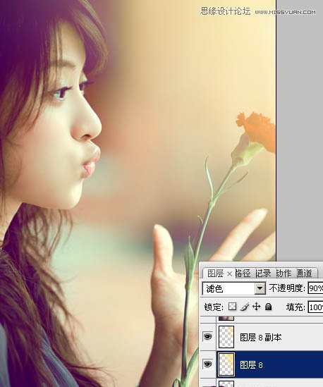 Photoshop调出柔美的日系黄色调,PS教程,图老师教程网