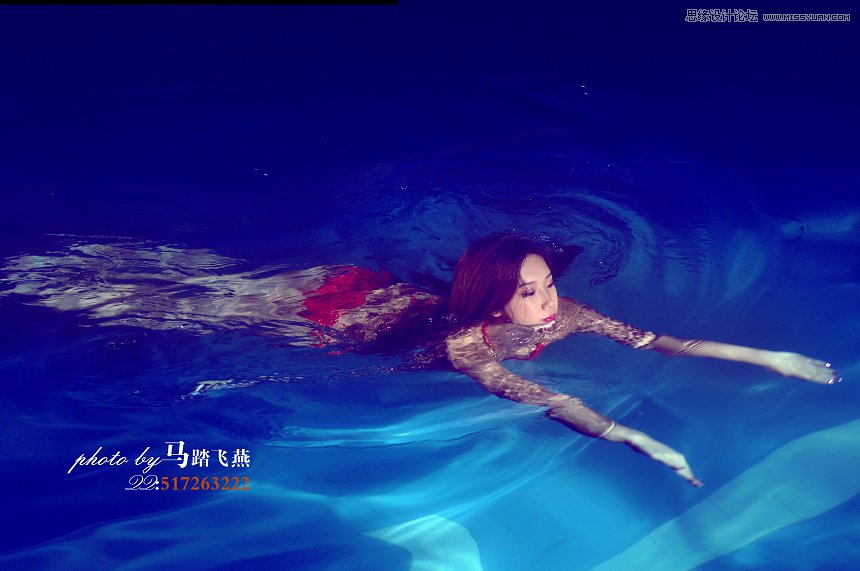 Photoshopµ÷³öÓÎÓ¾³ØÃÀÅ®ÈáÉ«µ÷