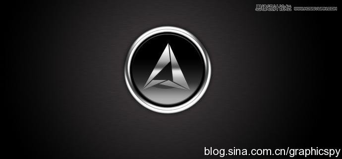 photoshop制作金属质感的logo标志 - 转载教程