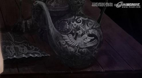 Photoshop绘制超酷的苗族巫女施展法术,PS教程,图老师教程网