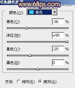 Photoshop调出外景人物柔美的紫色调,PS教程,图老师教程网