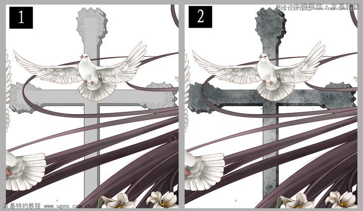 Photoshop绘制长发飞舞的卡通MM上色教程,PS教程,图老师教程网