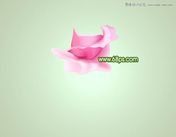 Photoshop绘制鲜嫩的玫瑰花教程,PS教程,图老师教程网