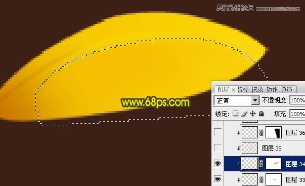 Photoshop绘制逼真的向日葵花朵教程,PS教程,图老师教程网