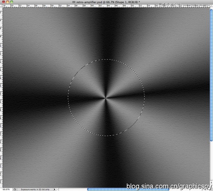 Photoshop绘制精致的金属AMP调节器教程,PS教程,图老师教程网