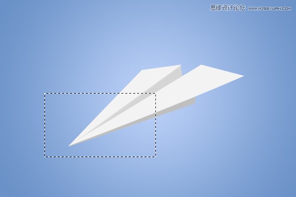 Photoshop绘制逼真的纸飞机教程,PS教程,图老师教程网