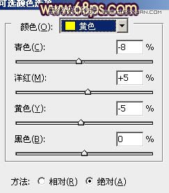 Photoshop调出做在草图上女孩优雅的黄色调,PS教程,图老师教程网