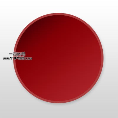 Photoshop制作圆形卷边效果的网页图标,PS教程,图老师教程网