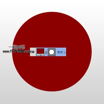 Photoshop制作圆形卷边效果的网页图标,PS教程,图老师教程网