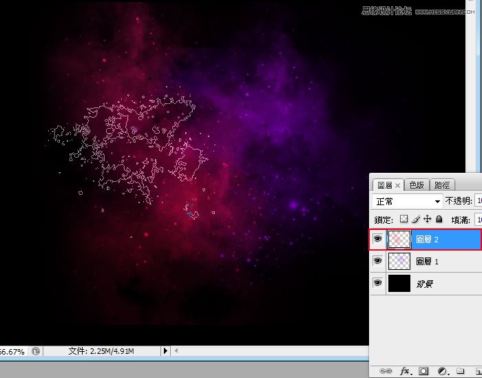 Photoshop利用笔刷制作Mac苹果启动画面