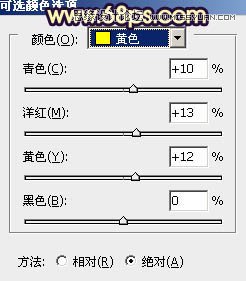 Photoshop调出暗色美女柔柔的橙黄色调,PS教程,图老师教程网