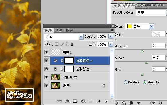 Photoshop调出外美女照片唯美的淡黄色调,PS教程,图老师教程网