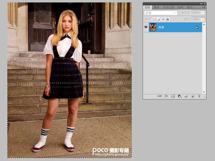 Photoshop调出美女美腿后期艺术色调,PS教程,图老师教程网