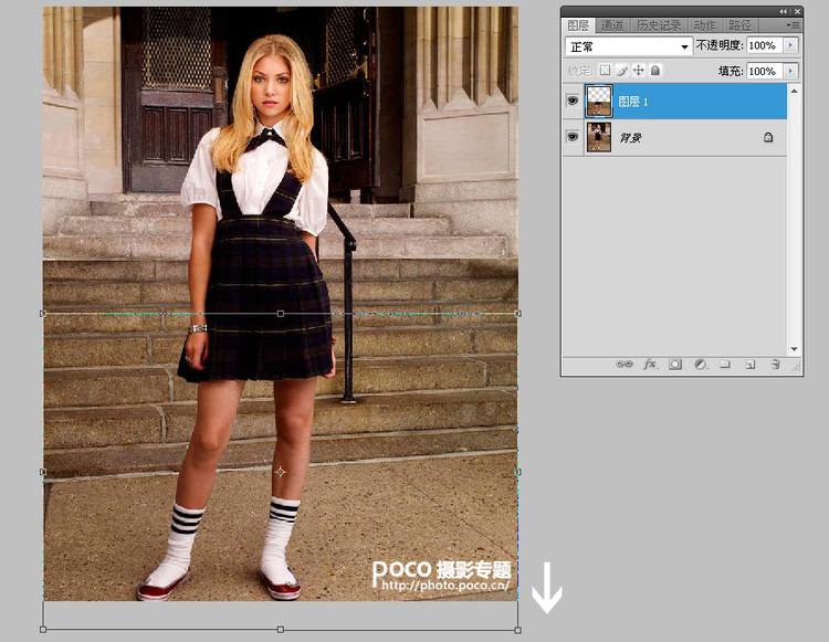 Photoshop调出美女美腿后期艺术色调,PS教程,图老师教程网
