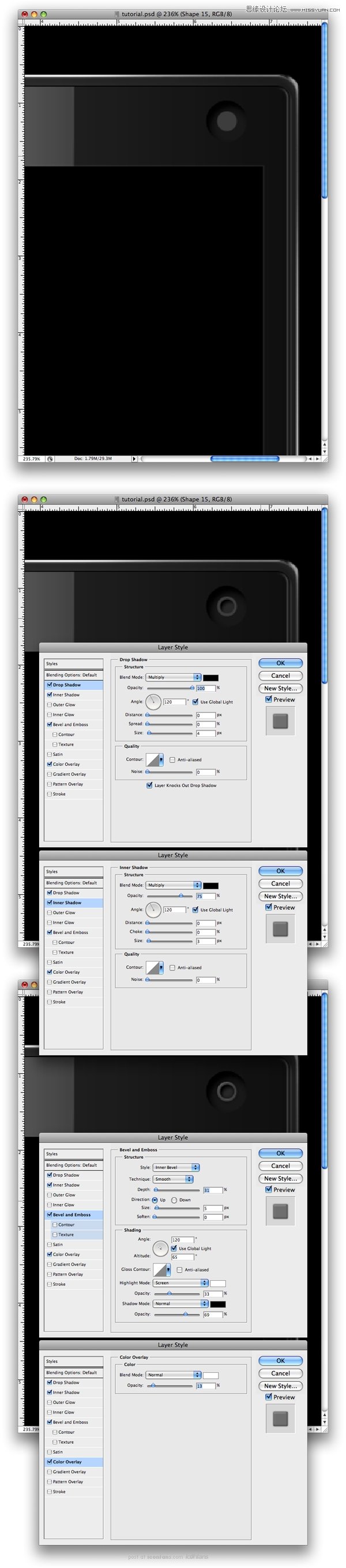 Photoshop手绘HTC手机宣传海报,PS教程,图老师教程网