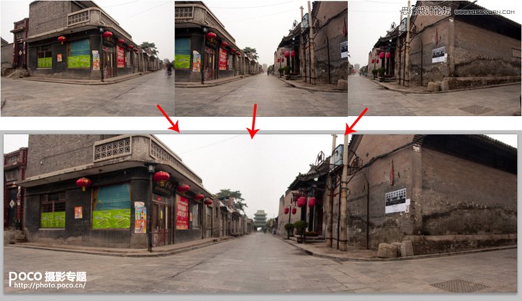 Photoshop合成一幅全景中国风创意场景,PS教程,图老师教程网