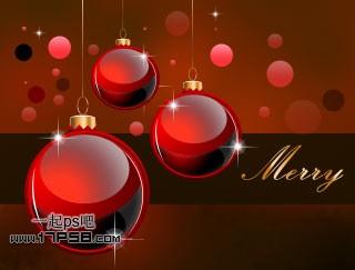 PhotoshopCS5设计绚丽的圣诞壁纸,PS教程,图老师教程网