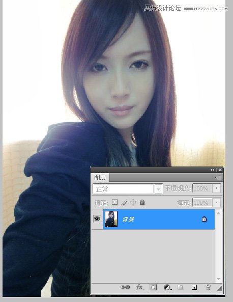 Photoshop调出漂亮MM照片童话风格手绘效果,PS教程,图老师教程网