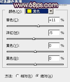 Photohshop调出油菜花地温暖的黄色调,PS教程,图老师教程网