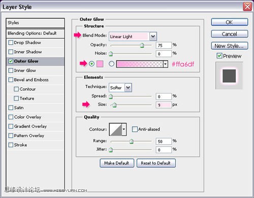 Photoshop制止可爱的发光烟花字教程,PS教程,图老师教程网