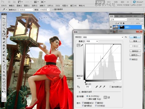 Photoshop给毫无生机外景照片添加云彩,PS教程,图老师教程网