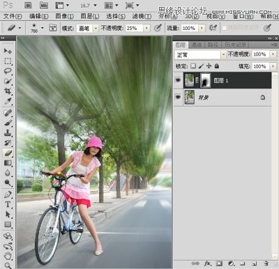 Photoshop通过处理背景增加照片的活力,PS教程,图老师教程网