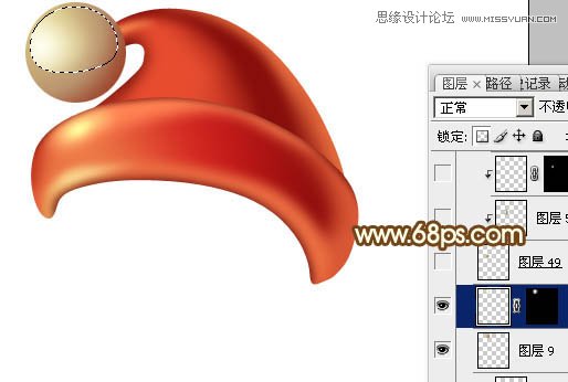 Photoshop绘画可爱的3D圣诞老大,PS教程,图老师教程网