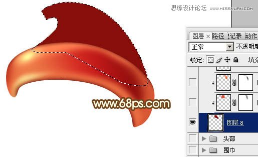 Photoshop绘画可爱的3D圣诞老大,PS教程,图老师教程网