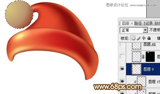 Photoshop绘画可爱的3D圣诞老大,PS教程,图老师教程网