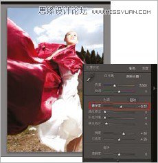 Photoshop修复外景曝光过度的婚纱照片,PS教程,图老师教程网