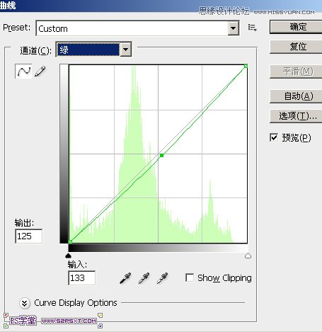 Photoshop调出野外绿色调人物背景教程,PS教程,图老师教程网