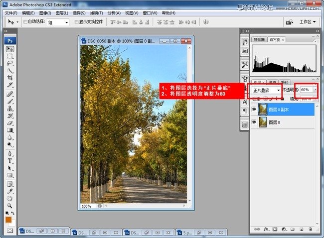 Photoshop调出风景童话秋季黄色调,PS教程,图老师教程网