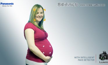 Photoshop制作松下数码相机广告教程,PS教程,图老师教程网