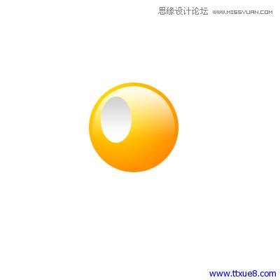 Photoshop简单绘制质感的微笑QQ表情,PS教程,图老师教程网
