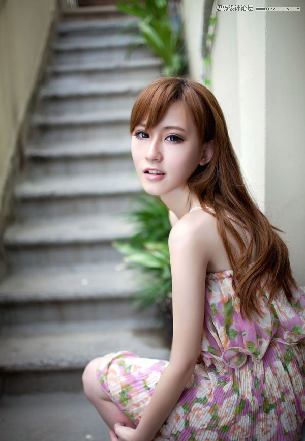Photoshop调出美照片清新甜美色调,PS教程,图老师教程网