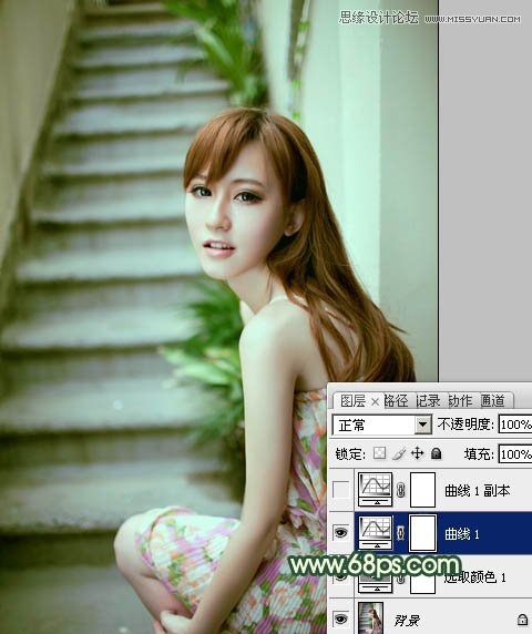 Photoshop调出美照片清新甜美色调,PS教程,图老师教程网