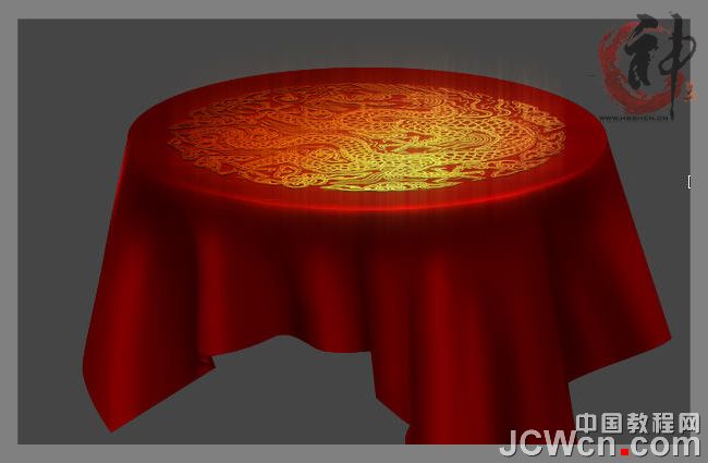 Photoshop绘制喜庆的红色桌布,PS教程,图老师教程网