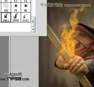 Photoshop合成玄幻的火箭神射手,PS教程,图老师教程网