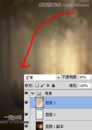 Photoshop合成玄幻的火箭神射手,PS教程,图老师教程网