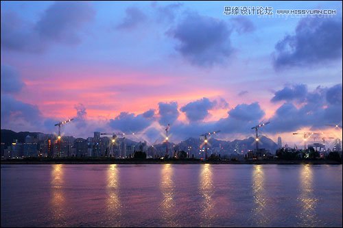 Photoshop给夜景制作璀璨的星光效果图,PS教程,图老师教程网